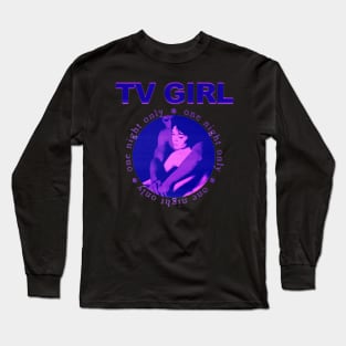 Vintage Tv Girl Long Sleeve T-Shirt